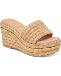 Dolce Vita - Throne Platform Wedge Sandal - Lyst