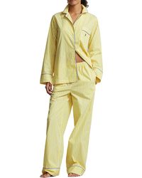 Polo Ralph Lauren - Madison Stripe Cotton Pajamas - Lyst