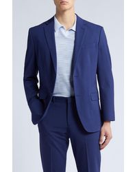 Nordstrom - Trim Fit Solid Stretch Wool Suit Coat - Lyst