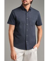 Rhone - Commuter Seersucker Short Sleeve Button-Up Shirt - Lyst