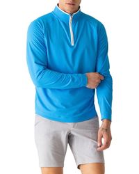 Dek - Links Jacquard Quarter Zip Pullover - Lyst