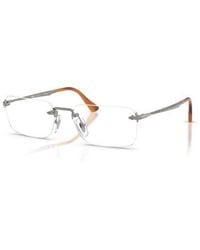 Persol - 57Mm Rectangle Optical Glasses - Lyst