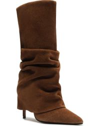 SCHUTZ SHOES - Mikki Up Cloak Pointed Toe Boot - Lyst