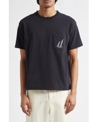 Bode - Recreation Sails Pocket T-Shirt - Lyst