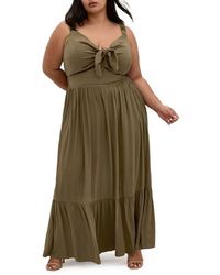 City Chic - Vacay Fit & Flare Maxi Dress - Lyst