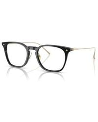 Giorgio Armani - 49Mm Rectangle Optical Glasses - Lyst
