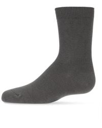 Memoi - Kid's Basic Soft Rayon Crew Socks - Lyst