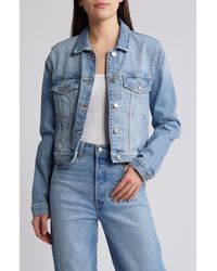 GOOD AMERICAN - Committed To Fit Denim Jacket - Lyst