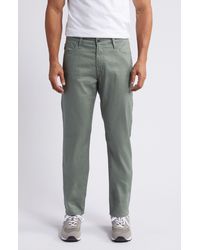 AG Jeans - Everett Slim Straight Leg Stretch Cotton & Linen Pants - Lyst