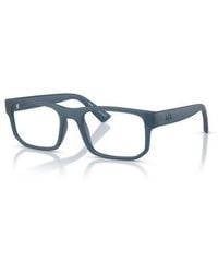 ARMANI EXCHANGE - 54Mm Rectangle Optical Glasses - Lyst