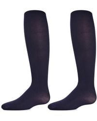 Memoi - 2 Pair Pack Essentials Nylon Tights - Lyst