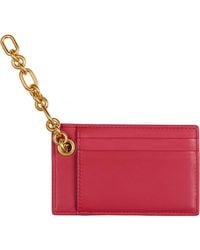 Balmain - Smooth Leather Pulse Card Holder - Lyst