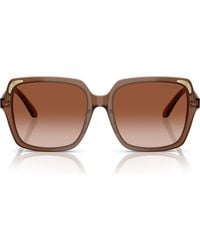 Swarovski - 56Mm Gradient Square Sunglasses - Lyst