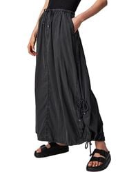 Free People - Picture Perfect Parachute Maxi Skirt - Lyst