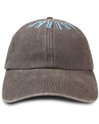Pleasures - Onyx Crown Washed Cotton Twill Baseball Cap - Lyst