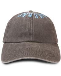 Pleasures - Onyx Crown Washed Cotton Twill Baseball Cap - Lyst
