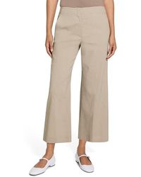 Theory - Clean Terena Wide Leg Crop Pants - Lyst