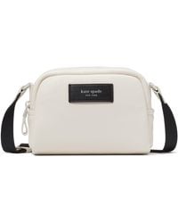 Kate Spade - Puffed Small Leather Crossbody Bag - Lyst