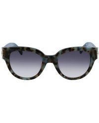 Longchamp - 52Mm Gradient Tea Cup Sunglasses - Lyst
