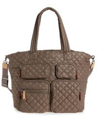 MZ Wallace - Large Metro Quilted Nylon Travel Tote - Lyst