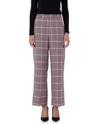 Endless Rose - Houndstooth Check High Waist Pants - Lyst