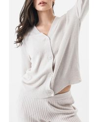 Sunday Citizen - Cloud Cool Oversize Rib Cardigan - Lyst