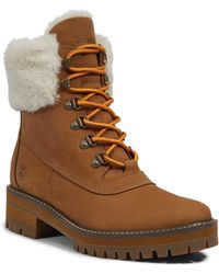 Timberland - Courmayeur Valley 6-inch Faux Fur Lined Waterproof Boot - Lyst