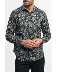 Robert Graham - Evans Floral Classic Fit Stretch Cotton Button-Up Shirt - Lyst