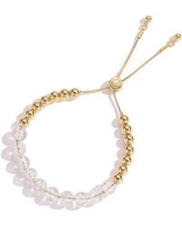 Classicharms - Frostlily Azeztulite Crystal And Bead Bolo Bracelet - Lyst