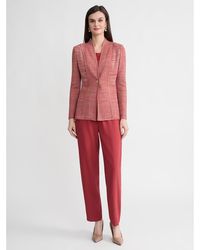 Misook - Tailored Melange Princess Seam Knit Jacket - Lyst