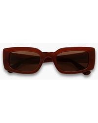 INDY - Palm Rectangular Polarized Sunglasses - Lyst
