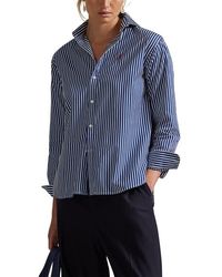 Polo Ralph Lauren - Stripe Relaxed Fit Cotton Button-Up Shirt - Lyst