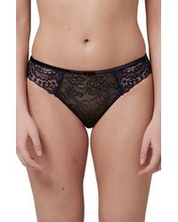 Simone Perele - Scenario Lace Front Bikini Briefs - Lyst