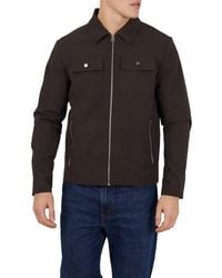 Brave Soul - Zip-Up Collared Shacket - Lyst