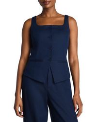 Spanx - Button-Down Vest - Lyst