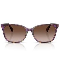Ralph - 56Mm Gradient Square Sunglasses - Lyst