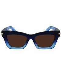 Ferragamo - Prisma 52Mm Modified Rectangular Sunglasses - Lyst