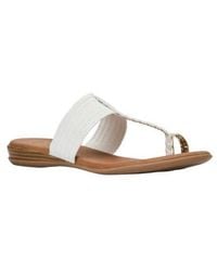 Andre Assous - Neo Toe Loop Sandal - Lyst