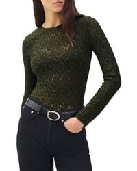 Rag & Bone - Ellie Lace Top - Lyst