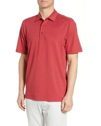 Cutter & Buck - Forge Drytec Pencil Stripe Performance Polo - Lyst