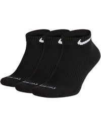 Nike - Dry 3-pack Everyday Plus Cushion Low Training Socks - Lyst