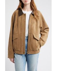 Thread & Supply - Faux Suede Chore Coat - Lyst