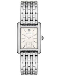 Tory Burch - Eleanor Stainless Steel Bracelet Watch - Lyst