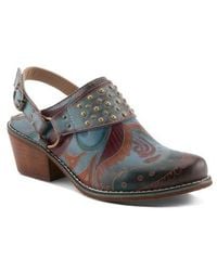 Spring Step - Daytona Studded Slingback Mule - Lyst