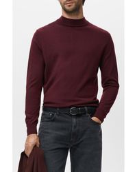 Mango - Turtleneck Wool Sweater - Lyst