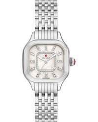 Michele - meggie Diamond Dial Bracelet Watch - Lyst