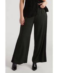 UNIVERSAL STANDARD - Stephanie Ponte Wide Leg Pants - Lyst