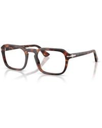 Persol - 54Mm Square Optical Glasses - Lyst