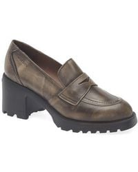 Wonders - G-7201 Penny Loafer Lug Pump - Lyst