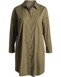 Nordstrom - Long Sleeve High-low Shirtdress - Lyst